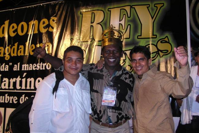Victor Rey Reyes en el 32 Festival Vallenato de Barrancabermeja / Foto: Vanguardia Liberal 