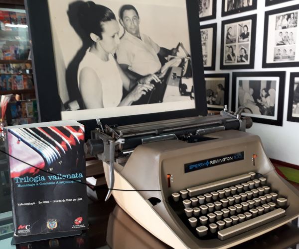 La primera máquina de escribir de Consuelo Araujonoguera (marca Remington) / Foto: Juan Rincón Vanegas 