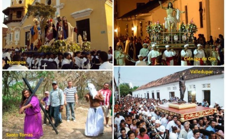 Cinco lugares de interés en Semana santa en la costa Caribe de Colombia