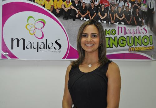 Emma Carrascal, gerente de Mayales Plaza 