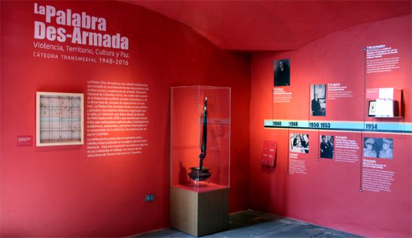 Exposición La Palabra desarmada / Foto: Tatiana Duplat