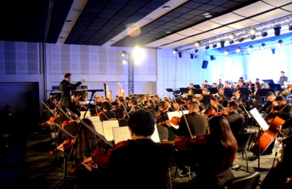 La Filarmónica Joven de Colombia en el recién inaugurado Centro de Convenciones de Valledupar / Foto: Prensa GobCesar