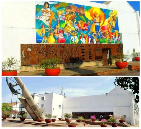 El "antes y después" de la fachada del Concejo de Valledupar. Desaparición del mural "Valledupar, Tierra de Dioses" El "antes y después" de la fachada del Concejo de Valledupar. Desaparición del mural "Valledupar, Tierra de Dioses"
