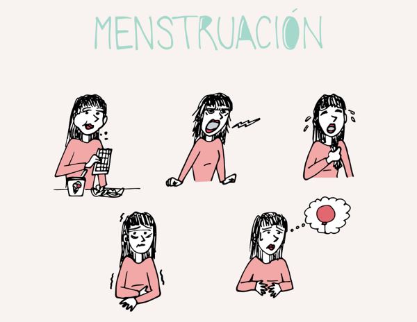 Manejar los cambios emocionales y el ciclo menstrual