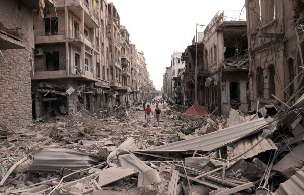 Imágenes de Siria devastada / Foto: 20minutos.  