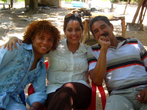 Yull Nuñez, Yarime Lobo y Marciano Martínez 