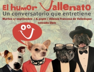 El humor vallenato: tema central de un conversatorio novedoso