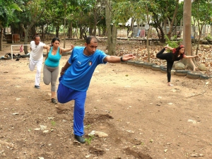 Yoga en la Escuela Ambiental (Valledupar)