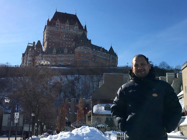 Carlos Miguel Fonseca Jimeno en la Villa de Quebec Carlos Miguel Fonseca Jimeno en la Villa de Quebec