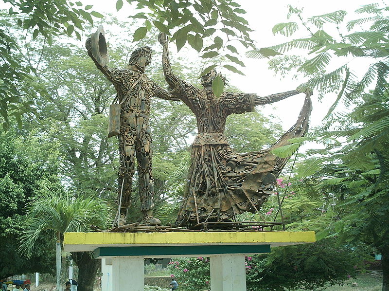 Monumento a la Cumbia en El Banco, Magdalena / Foto: cortesía Monumento a la Cumbia en El Banco, Magdalena / Foto: cortesía