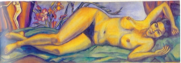 La obra Bailarina en descanso, de Débora Arango / Foto: Colarte