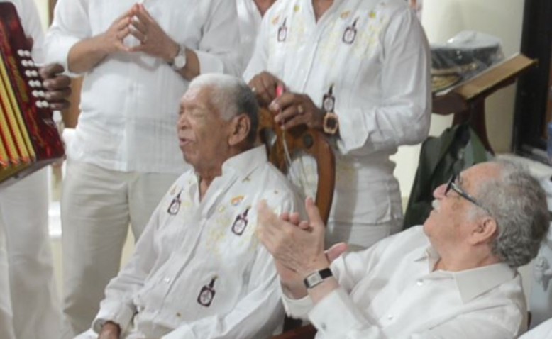 Las parrandas vallenatas de Gabo en su cumpleaños