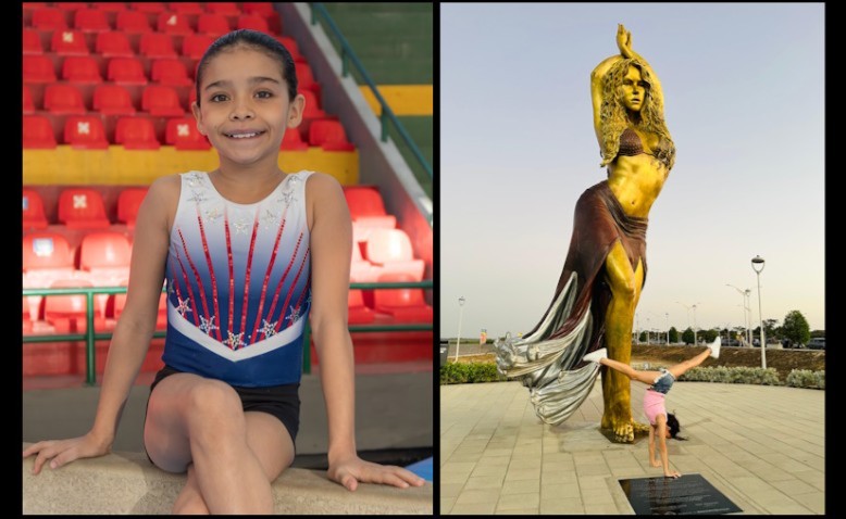 Victoria Molina, la promesa de la gimnasia artística