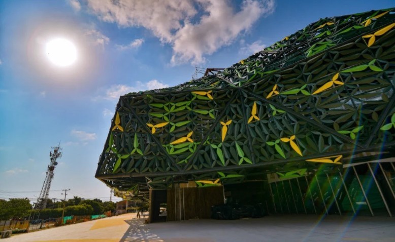 El Centro Cultural y de Convenciones de la Música Vallenata: una obra biofílica, orgánica y mimética