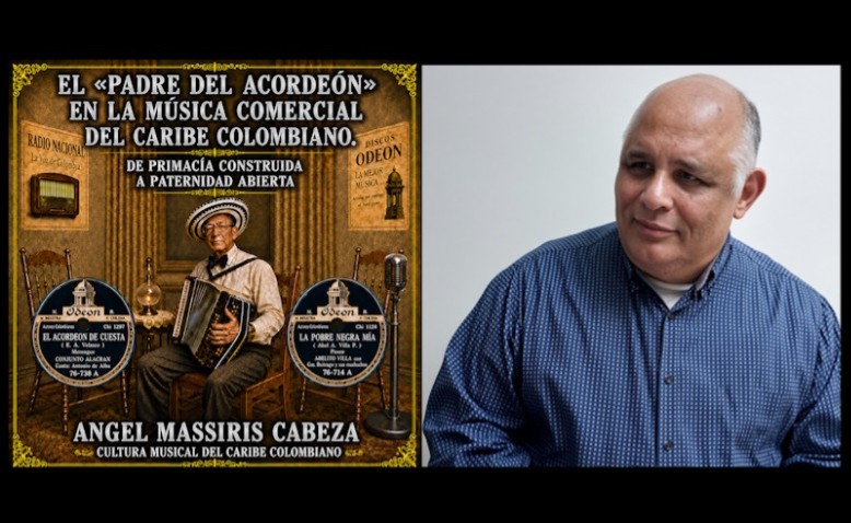 ¿Quién fue el padre del acordeón en la música comercial del Caribe colombiano?