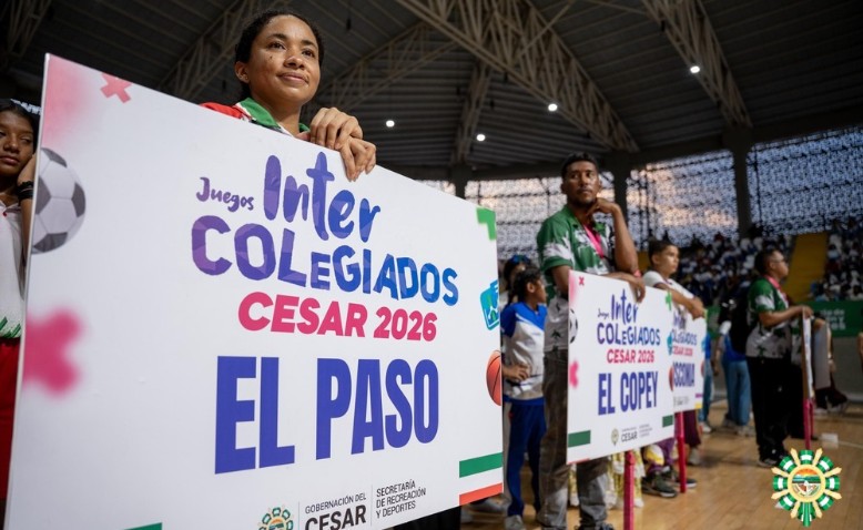 Arrancan los Juegos Intercolegiados Cesar 2026 con más de 1500 deportistas